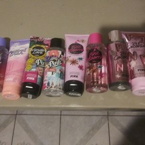 Pink sets each set for $15 brand new